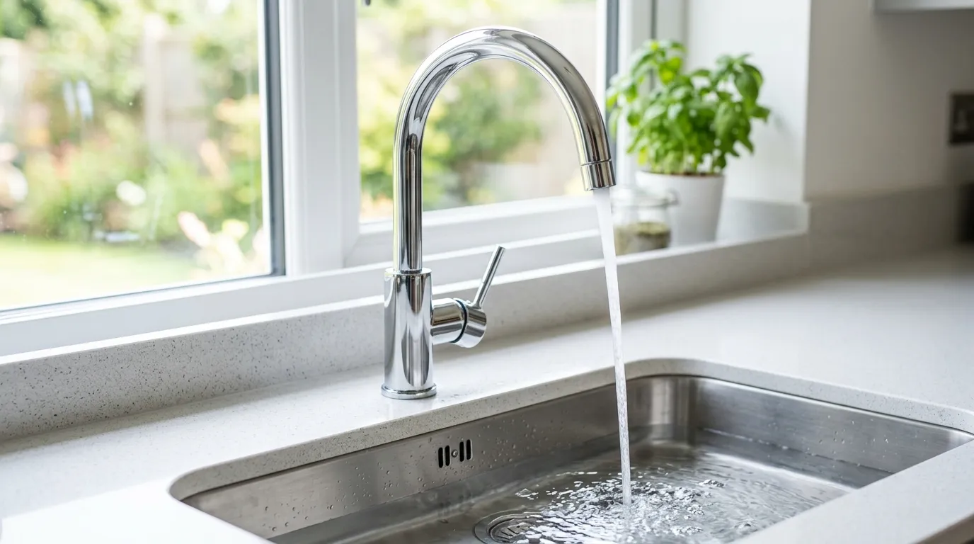 Local Plumbing Master Pros same day plumber fixing a faucet in Dickson City, PA